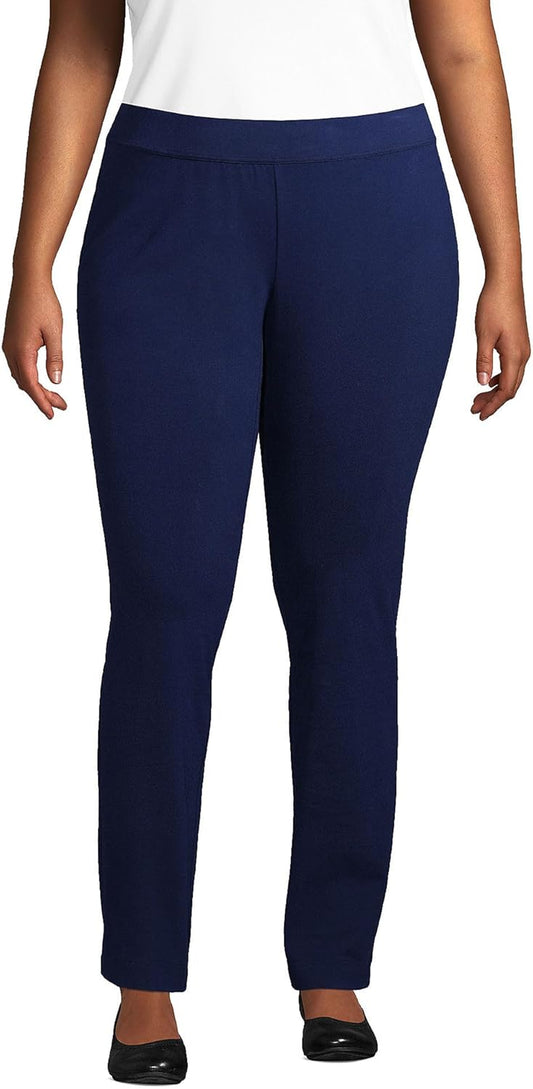 Women'S Slim Leg Knit Pull on Pants
