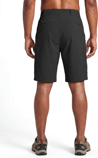 Men'S Hiking Cargo Shorts Quick Dry with 6 Pockets