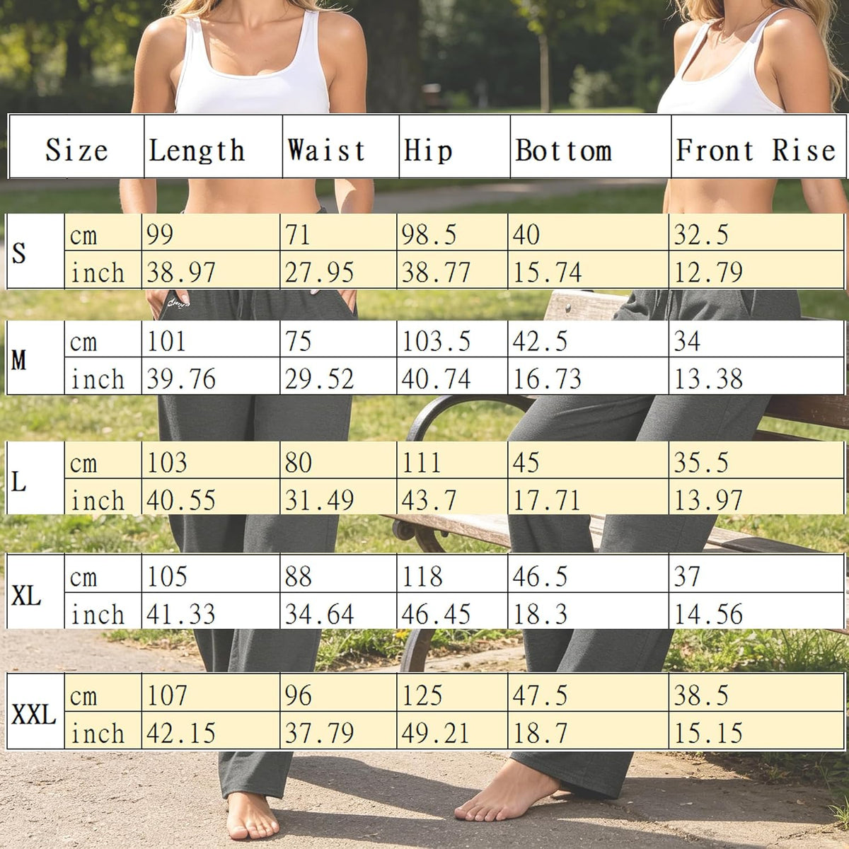 Women'S Yoga Drawstring Lounge Pants with Pockets